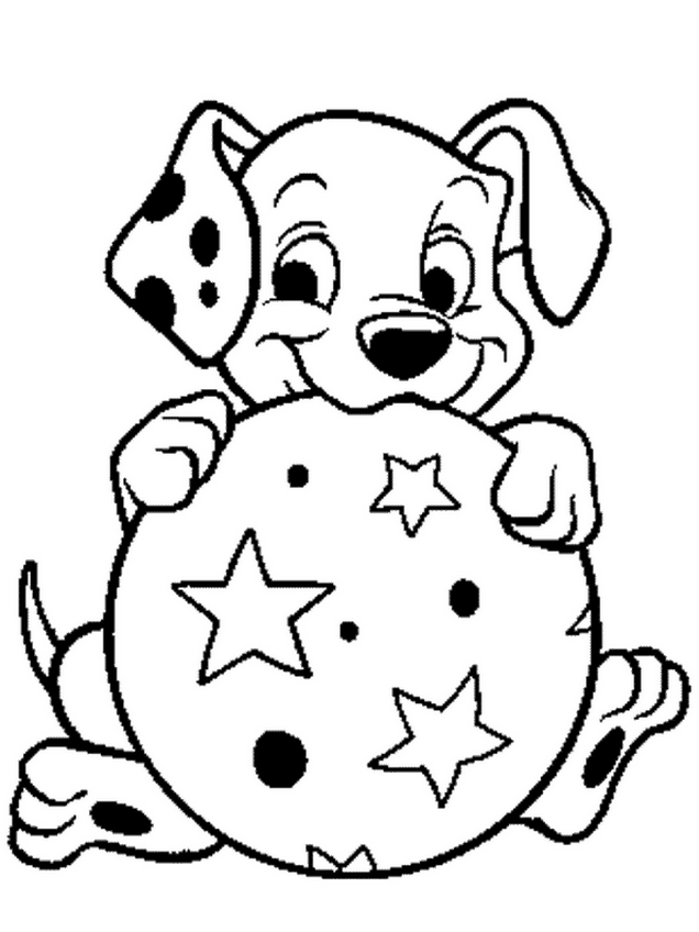 dalmation press coloring pages - photo #1